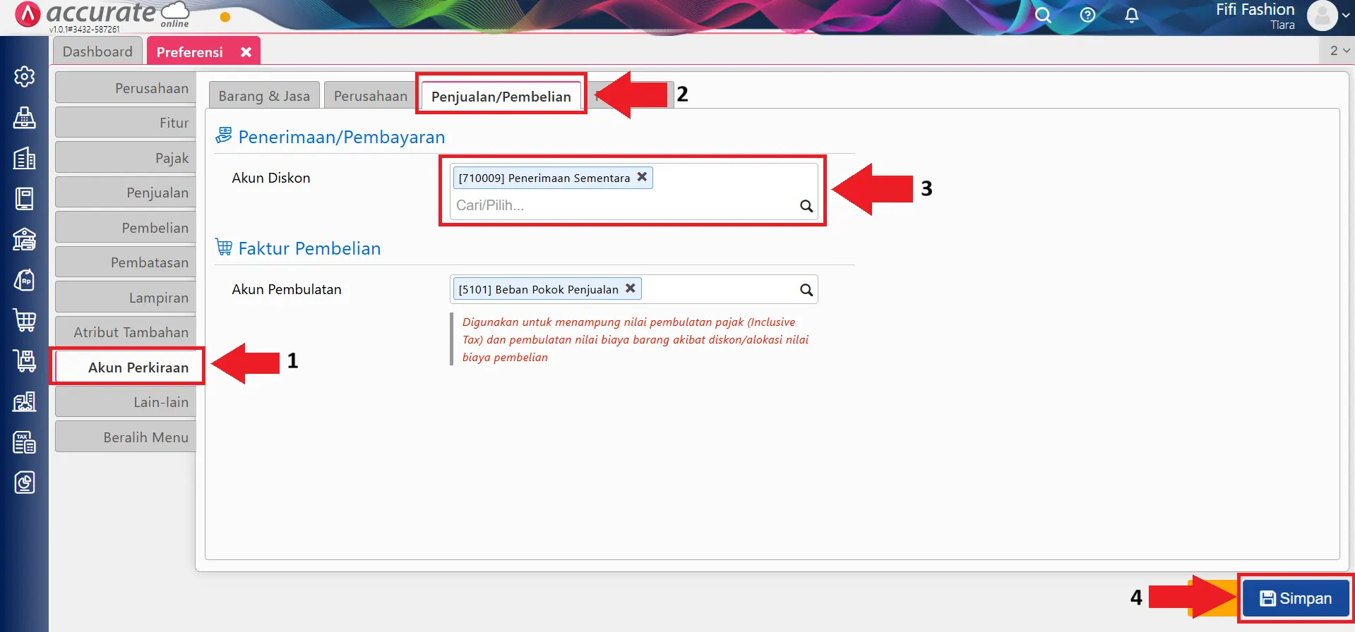 Mencatat pelunasan faktur mata uang asing dengan mata uang lain